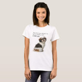 T-shirt I Own You Shih Tzu (Devant entier)