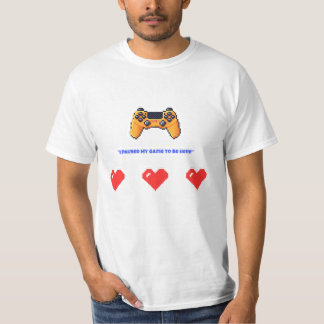 T-shirt "I Paused My Game To Be Here" Retro Pixel Gamer