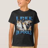 T-shirt I Pee In Ols Funny Offensive Cat Meme Bootleg Grap (Devant)