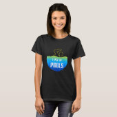 T-shirt I Pee in Pools Swim Swimmer Summer Plaisanterie S (Devant entier)