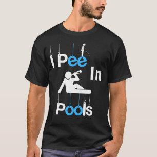 T-shirt I Pee in Pools Tee : Summer Beer les amoureux de l