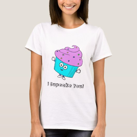 T-shirt I petit gâteau vous ! (Devant)