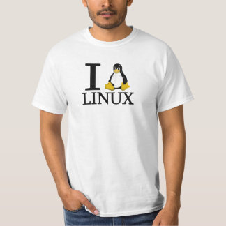T-shirt I pingouin Linux 2