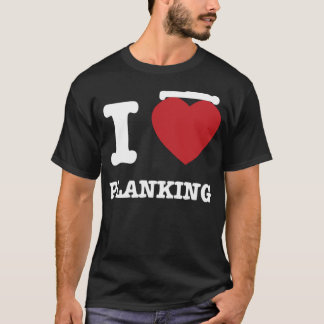 T-shirt I Planking de coeur