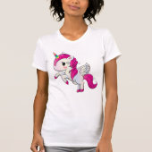T-shirt I Poop Magic Funny Unicorne Dit (Devant)