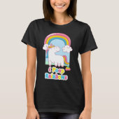 T-shirt I Poop Rainbows Funny Unicorne (Devant)