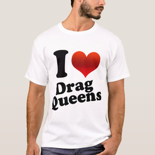 T-shirt I Queens d'entrave de coeur (Devant)