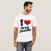 T-shirt I Queens d'entrave de coeur (Devant entier)