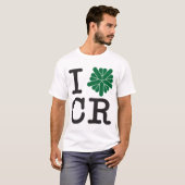 T-shirt I quelque chose Cedar Rapids (Devant entier)