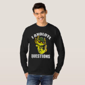 T-shirt I Questions Axolotl (Devant entier)
