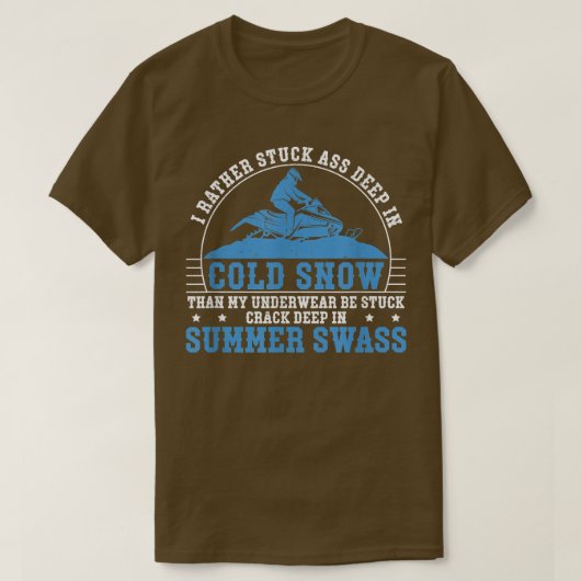 T-shirt I Rather Stuck Deep (Design devant)