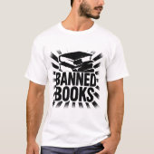 T-shirt I Read Banned Books (Devant)