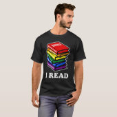 T-shirt I Read Banned Books Gay Pride LGBT I m With The Ba (Devant entier)