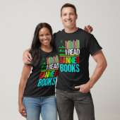 T-shirt I Read Banned Books Reading Library (Unisexe)
