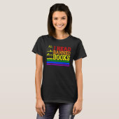 T-shirt I Read Banned Books Reading Library 2 (Devant entier)