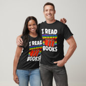 T-shirt I Read Banned Books Reading Library 4 (Unisexe)