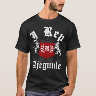 T-shirt I représentant Ajegunle personnalisable