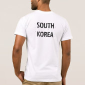 T-SHIRT I REPRÉSENTANT CORÉE DU SUD (Dos)