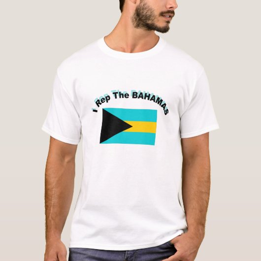 T-shirt i représentant LES BAHAMAS (Devant)