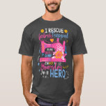 T-shirt I Rescue Fabric Trapped in the Quilt Shop I'm not<br><div class="desc">I Rescue Fabric Trapped in the Quilt Shop I'm not a Hoarder .</div>