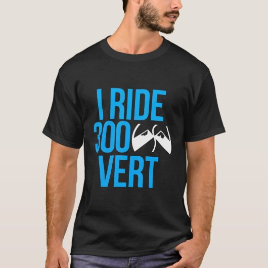 T-shirt I Ride 300 Vert (Devant)