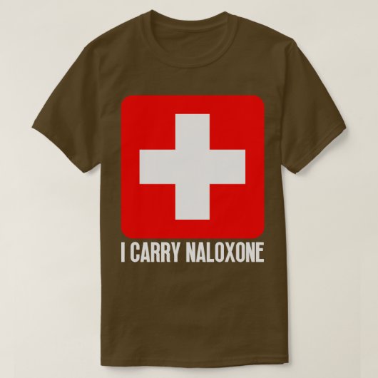 T-shirt I ry Naloxone 13 (Design devant)