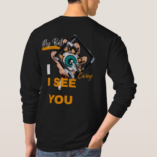 T-shirt I see you (Dos)
