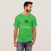 T-shirt I Shamrock Chicago Green St. Patrick's Day (Devant entier)