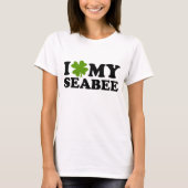 T-shirt I (shamrock) Mon Siège (Devant)