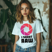 T-shirt I Shoot Raw