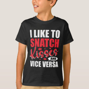 T-shirt I Snatation Kisses & Vice Versa Funny Adulte S