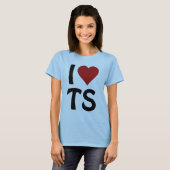 T-shirt I SOLIDES TOTAUX de coeur (Devant entier)