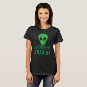 T-SHIRT I STORMED AREA 51 (Devant entier)