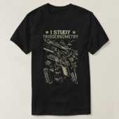 T-shirt I Study Triggernometry Gun Second Amendement USA F (Design devant)