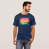 T-shirt i Support Every HBCU Student Alumni Blackeacher fr (Devant entier)