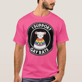 T-shirt I Support Gay Rats
