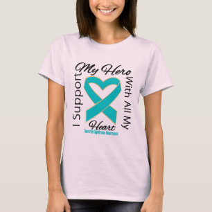 T-shirt I Support My Hero - Tourette Syndrome