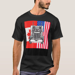 T-shirt I Support Truckers 2022 Nous Soutenons Truck Drive
