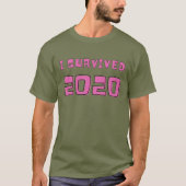 T-shirt I Survived 2020 (Devant)