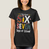 T-shirt I Survived 67 Days Of School Funny 67 Teachers Stu (Devant)