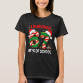 T-shirt I Survived 67 Days Of School Funny Gen Christmas  (Devant)