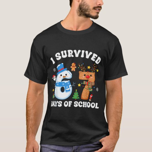 T-shirt I Survived 67 Days Of School Funny Meme Six Seven  (Devant)