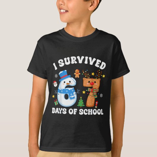 T-shirt I Survived 67 Days Of School Funny Meme Six Seven (Devant)
