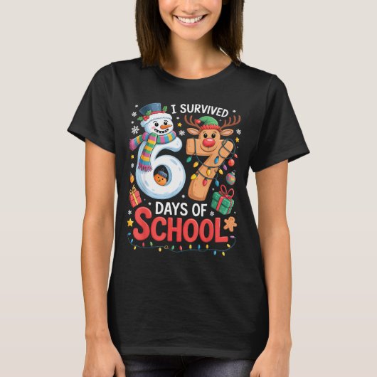 T-shirt I Survived 67 Days Of School Funny Meme Six Seven  (Devant)