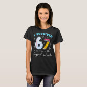 T-shirt I Survived 67 Days Of School Funny Meme Teacher St (Devant entier)