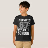 T-shirt I Survived 67 Days Of School Funny Meme Teacher St (Devant entier)