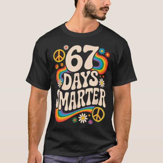 T-shirt I Survived 67 Days Of School Funny Six Seven 6 7 M (Devant)