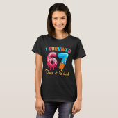 T-shirt I Survived 67 Days Of School Funny Six Seven Meme (Devant entier)