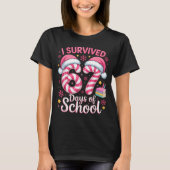 T-shirt I Survived 67 Days Of School Funny Student Winter (Devant)