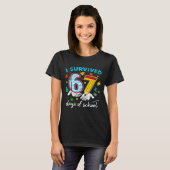 T-shirt I Survived 67th Day Of School Six Seven Kids  (Devant entier)